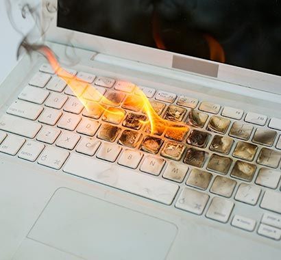 Восстановление данных после пожара в Краснодаре